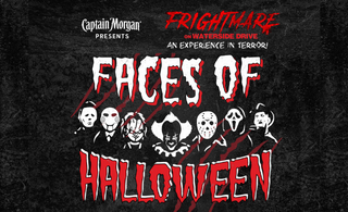 Frightmare on Waterside Drive: Faces of Halloween graphic